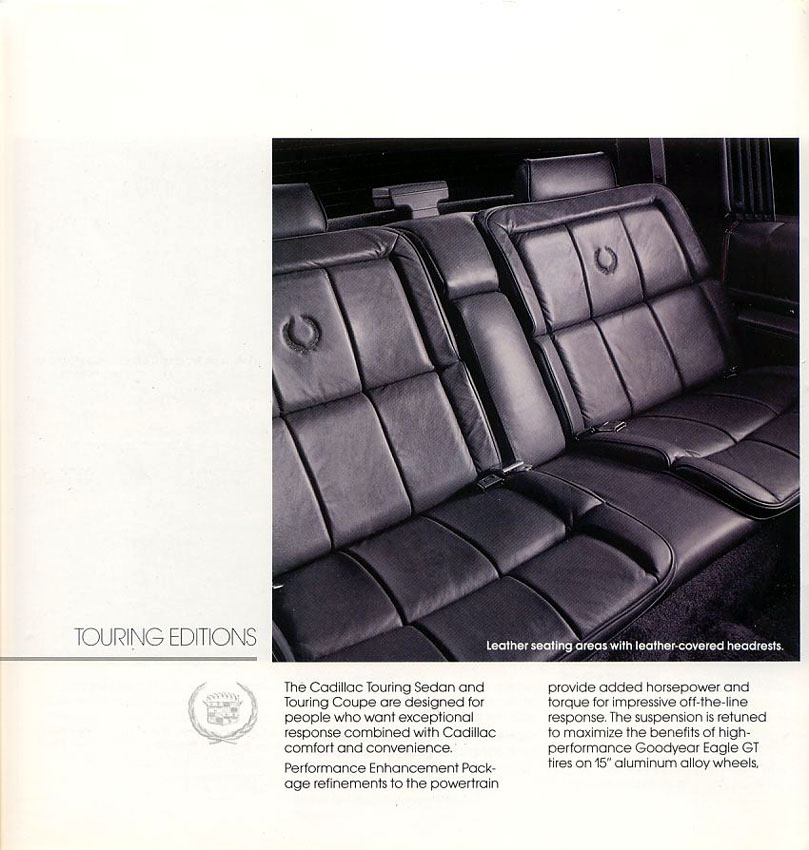 1987 Cadillac Brochure Page 19